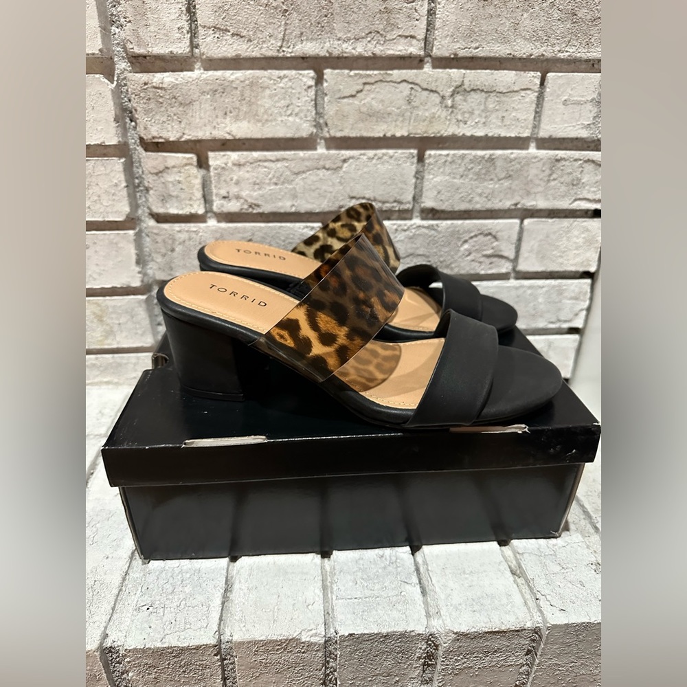 Torrid block heels never worn NEW WITH BOX